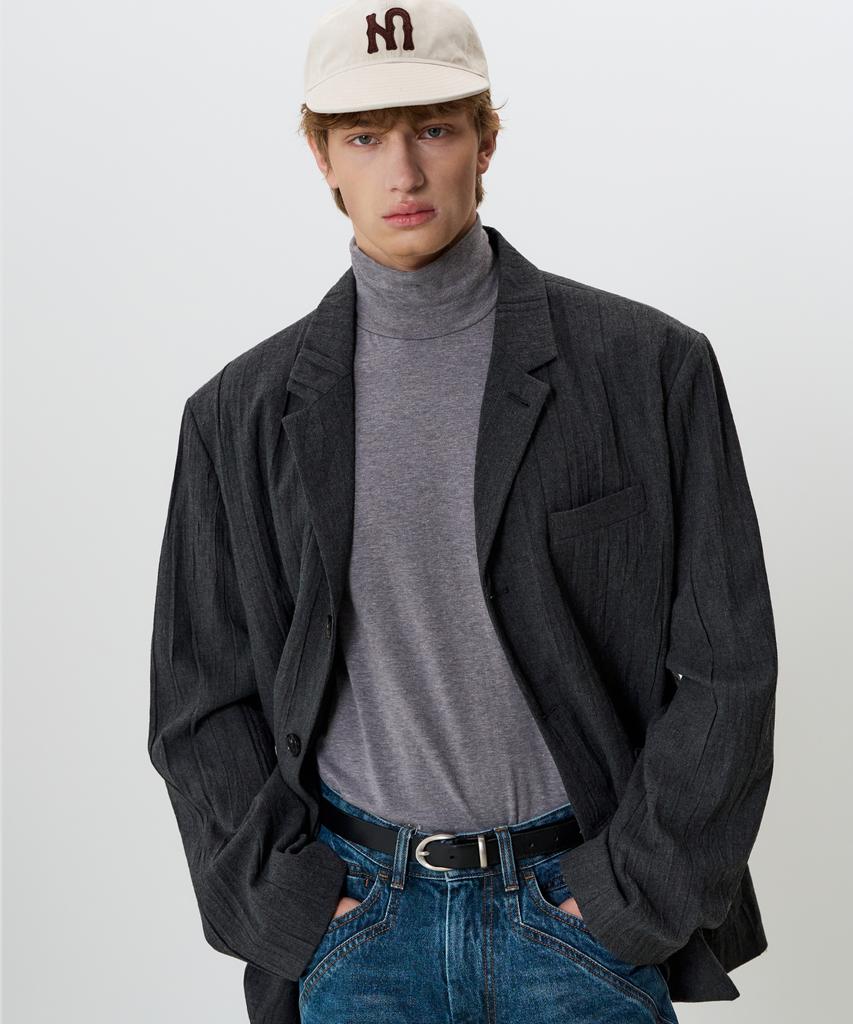 KNOUUN Winkle Blazer (Shadow Charcoal)