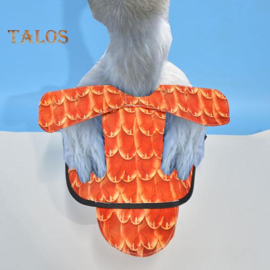 Hühnersattel für Hennen, bedruckte Hühnerschürzen mit verstellbarem Riemen, Hühnerweste, Jacke, Kleidung für Geflügel, Rückenfederschutz