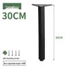Adjustable Gold/Black Furniture Legs: Aluminum Alloy Support Feet for Bathroom Cabinets and Sofas