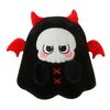 And Halloween Black Red Ghost Skull Plush Doll Pillow For Room Decoration
