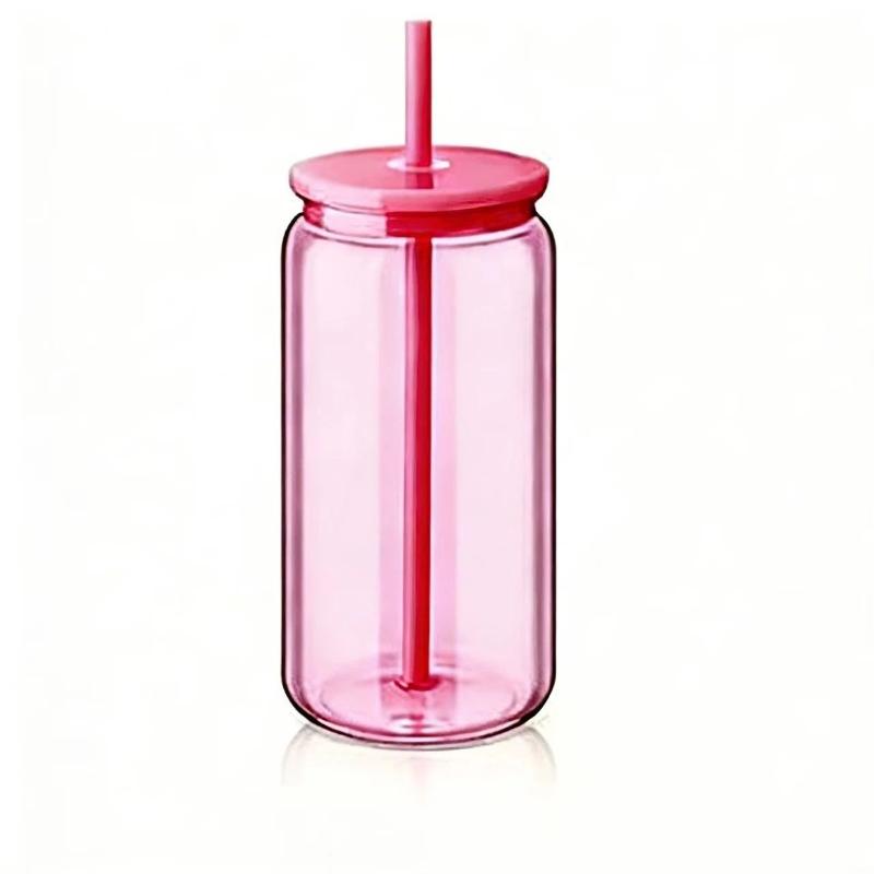 Tasses style pot 16oz 450ml Résistantes à la casse Réutilisables Tumbler Pour Milkshakes Smoothies Cocktails Usage familial quotidien