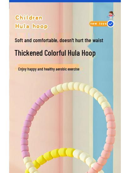 Soft Gymnastics Hula Hoop for Kids Ages 6-12