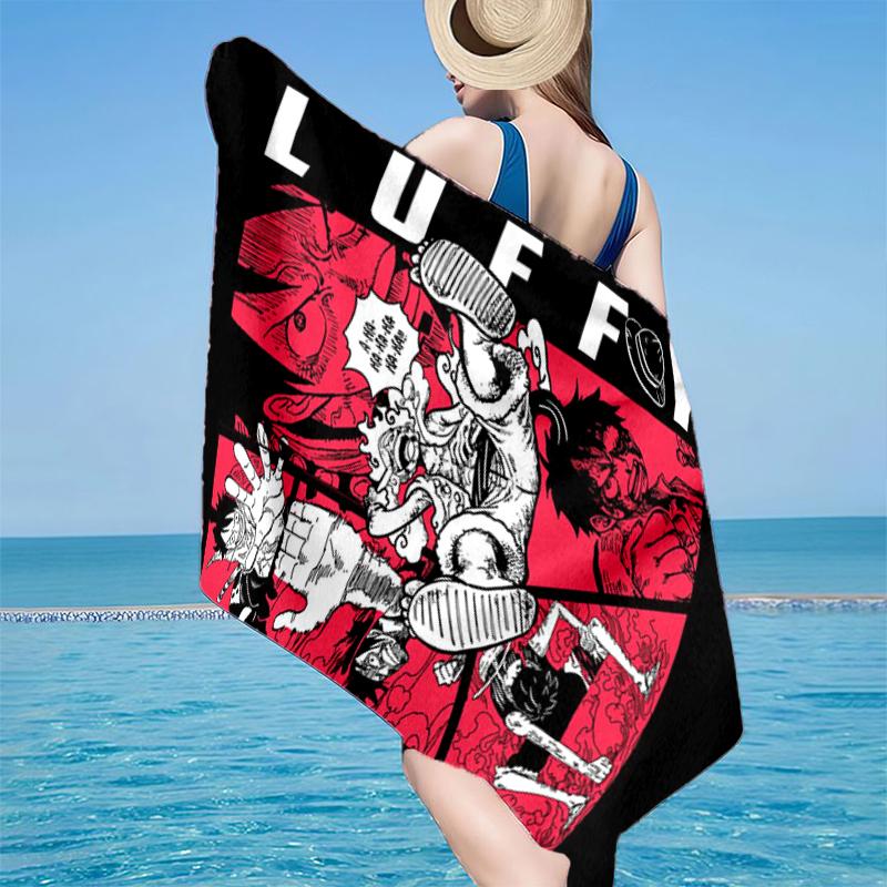 pirate Adventure Beach Towel, Super Soft Microfiber, Gift for Her/Him, Birthday, for Pool, Beach, Travel, Home Decor Fan gifts