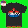 Amoco Oil Company Black Size S - 5XL