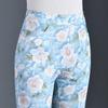 Cuihua Women's Plaid Micro-Flare Pants: Summer Fashion 2025, Slimming, Body-Shaping, and Versatile Elastic Long Pants.