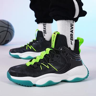 Men's Shoes Spring and Autumn New Non-slip Season Basketball Running Dad Shoes Men's Trend Thick-soled High-top Men's Casual Sports Shoes
