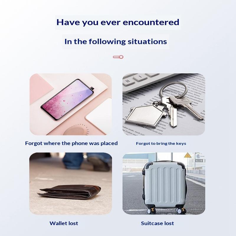GPS Smart Tracker Tag Bluetooth Locator Anti-Lost Gerät Mobile Schlüssel Haustier Ältere Kinder Finder Arbeit