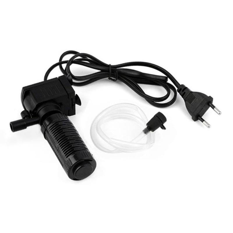 3 in 1 Mute Filter for Aquarium Fish Bowl Oxygen Submersible Water Purifier European Regulations