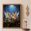 Diamond Painting Full Diamond 5D Tinker Bell Family Diamond Art Home Decoration Creative Handicrafts