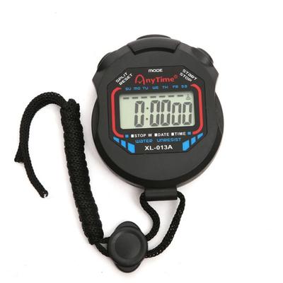 Wasserdichter Chronometer Handheld-Taschen-Stoppuhr Professionelle digitale Sport-Stoppuhr LCD-Timer Stoppuhr Timer-Tools