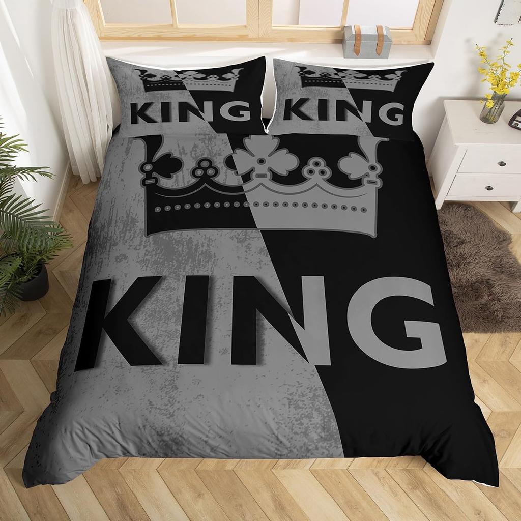 Valentine Day Home Duvet Cover Sets Queen King Size Lightweight Quilt Covers Bedroom Decor Romance Bedspread Covers No Comforter