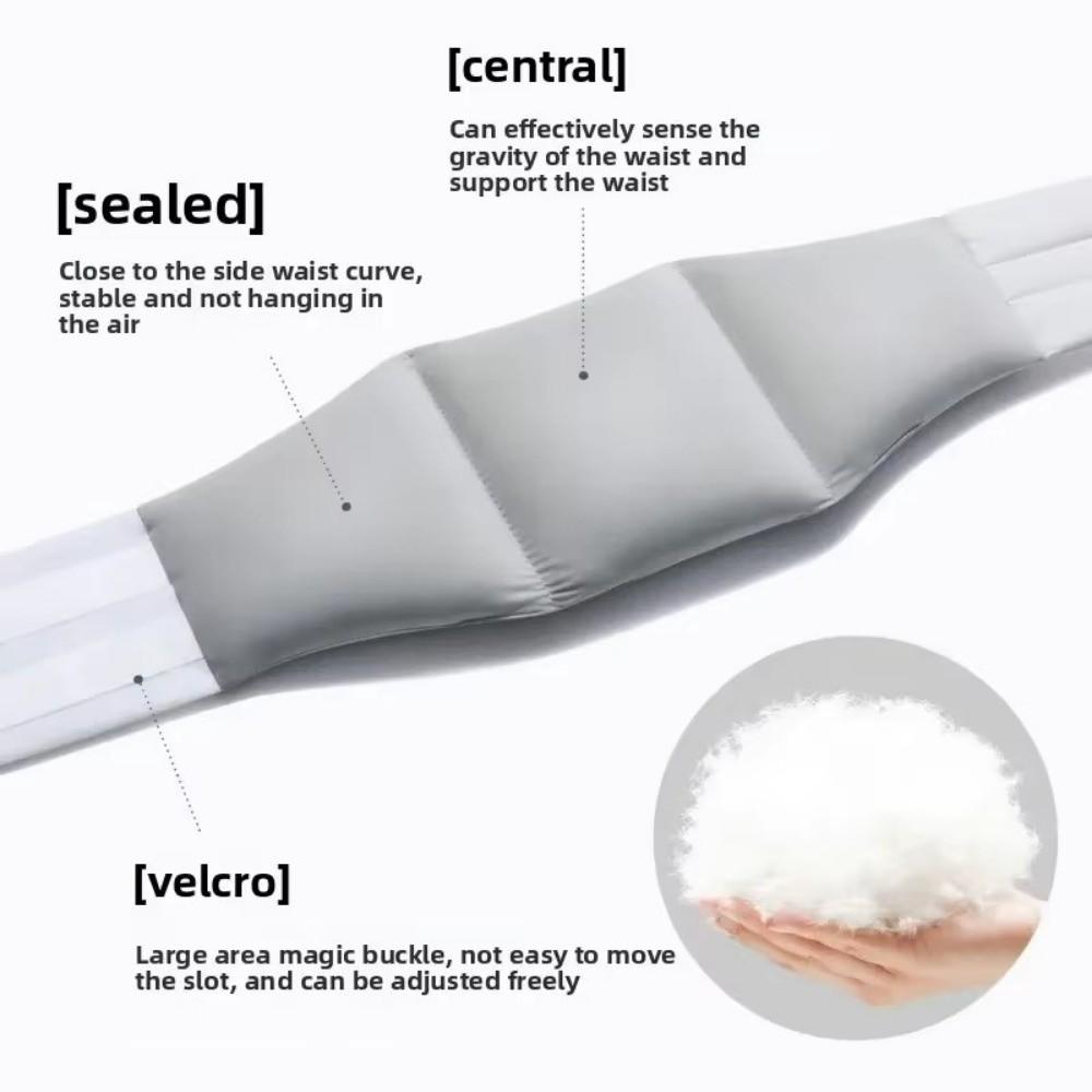 Comfortable Lumbar Support Pillow Adjustable Wrap Around Lumbar Roll Pillow  Four Seasons