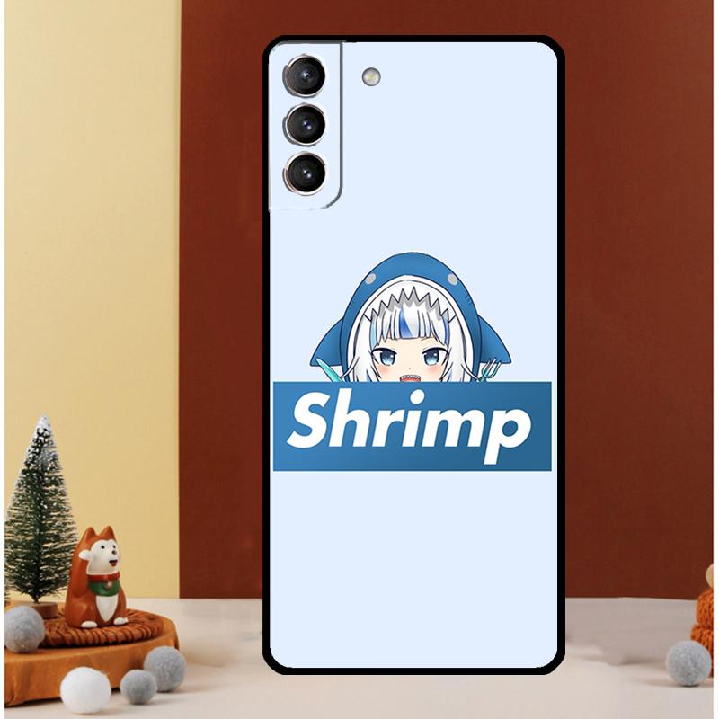 Gawr Gura Hololive Anime Case For Samsung Galaxy S26 S25 Ultra S23 S20 FE S21 S22 S24 Plus S10 S25 FE Cover Funda