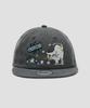 Taibseobiseu Bubble Cat Cap [Charcoal]