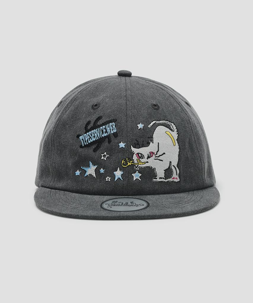 Taibseobiseu Bubble Cat Cap [Charcoal]