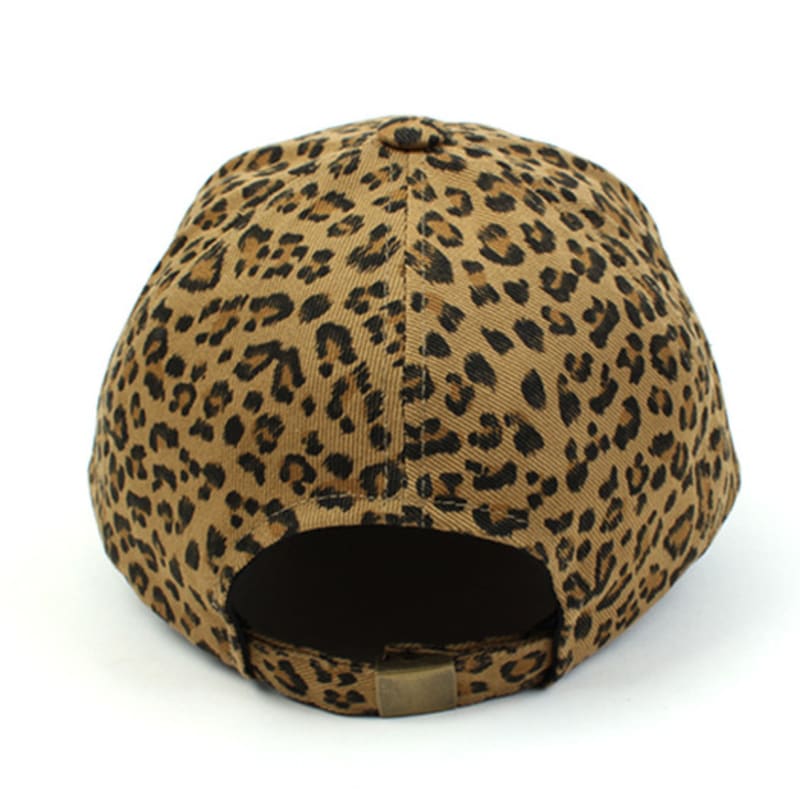 Universal chemistry Leopard CT Ballcap BK Leopard print ball Cap
