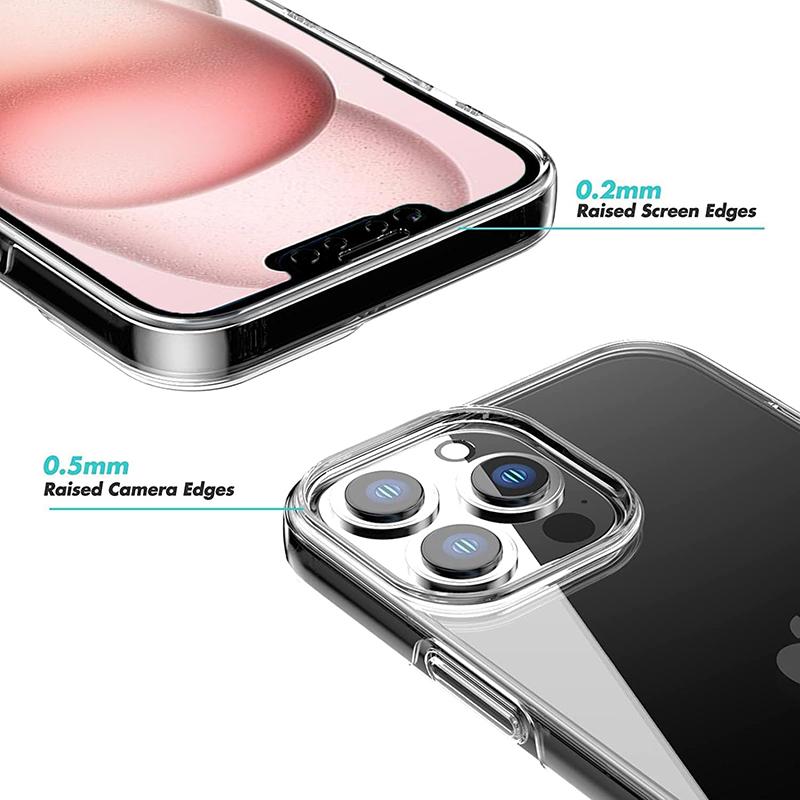 360° Full Body Cover Phone Case For iPhone 16 15 14 13 12 11 Pro Max Mini Plus Clear Hybrid Hard Cover Silicone Soft Shell Slim