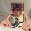 Adventure Movie I-Indiana Jones Phone Case For Iphone 16 15 17 13 14 12 11 Pro Max Plus Black Shell Cover Case