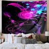 Music Waves Headphones Tapestry Room Decoration Wall Hanging for Living Room Bedroom, Dormitory, Birthday and Christmas Gifts