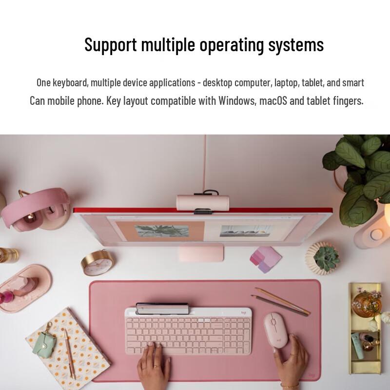 Logitech K580 Slim Dual-Mode Wireless Keyboard