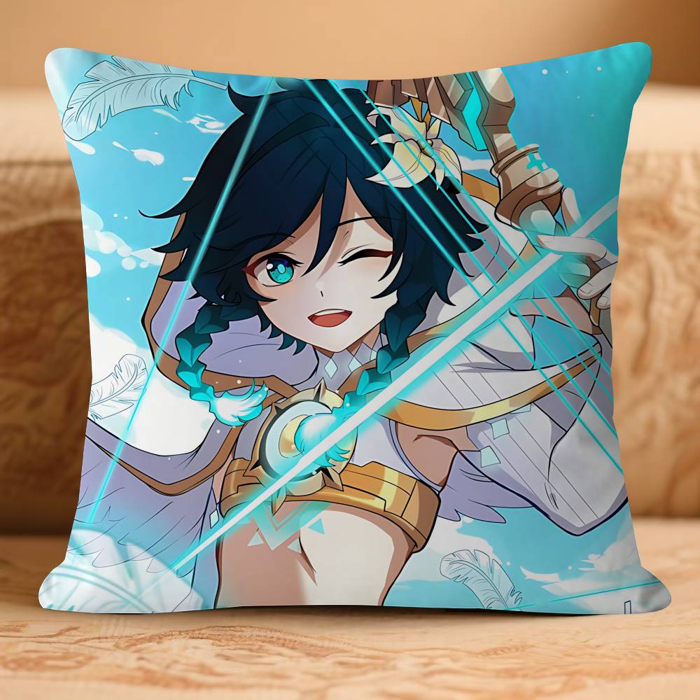 ANIME B-BarbatosS Pillowcase Toon Gift Cushion Cover Bedroom Home Sofa Chair Seat Decor Pillow Case
