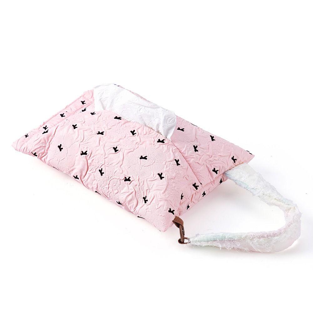 Hanging Design Car Paper Holder Portable Tissue Storage Cover Multifunctional Hanging Tissue Box