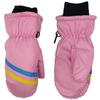 2Pcs Ski Mittens Winter Warm-Keeping Waterproof Gloves Full-Fingers Hand Warmers Kids Hiking Climbing Motorcycle Cycling