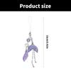 Sweet Mermaids Love Keyring Portable Phone Lanyard Phone Charm Trendy Bag Charm for Daily Use Stylish Outfits