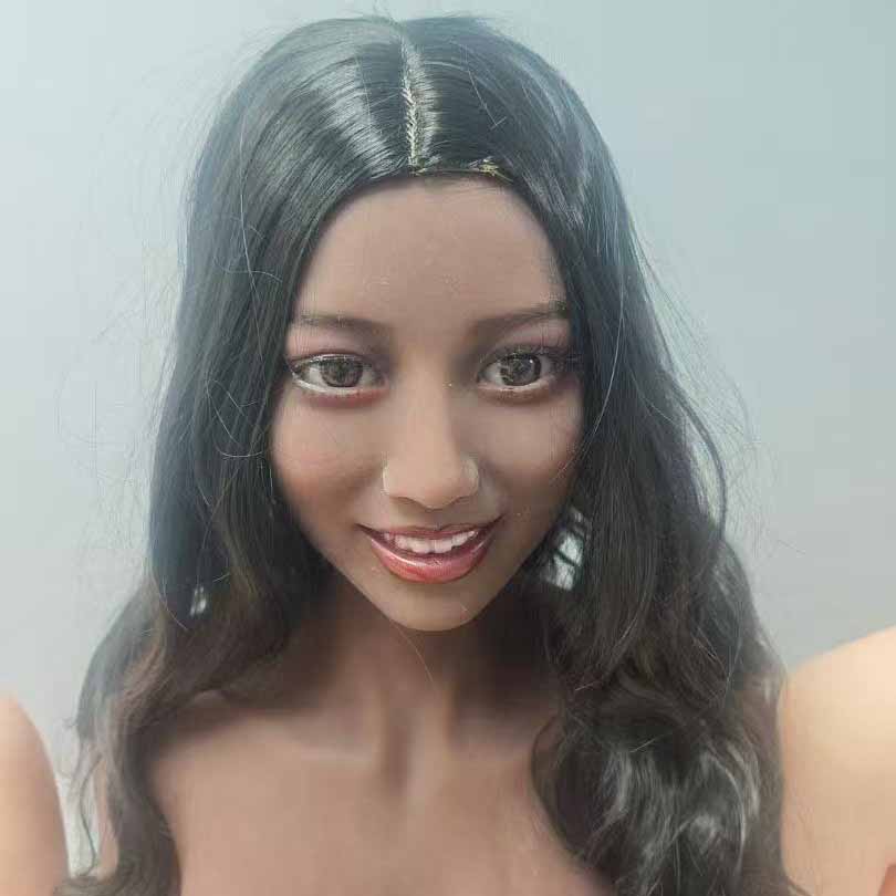 Interfaccia M16 adatta per bambole solide da 148-172 cm in TPE con capelli neri, sesso orale, squisita bambola del sesso con trucco, accessori per uomini