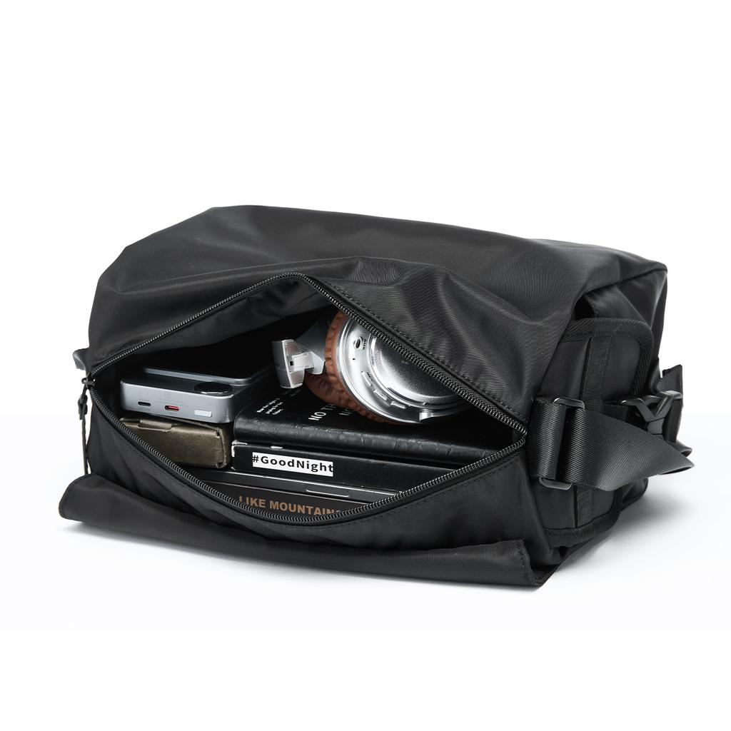 Lässige Umhängetasche, tragbare Herrentasche, Einzel-Schultertasche, Pendler-Umhängetasche, multifunktionale Fahrradtasche