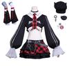 EVA-Inspired Rock Band Cosplay Outfit - Asuka Cosplay Costume for Neon Genesis Evangelion Fans