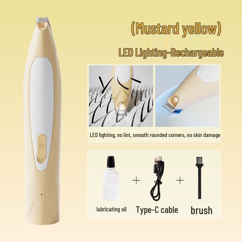 Electric Pet Paw and Hair Trimmer for Cats and Dogs