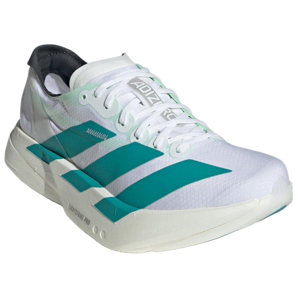 Adidas Adizero Adios Pro 4 White Pure Teal Women Sneakers Cloud-White Carbon JR1247