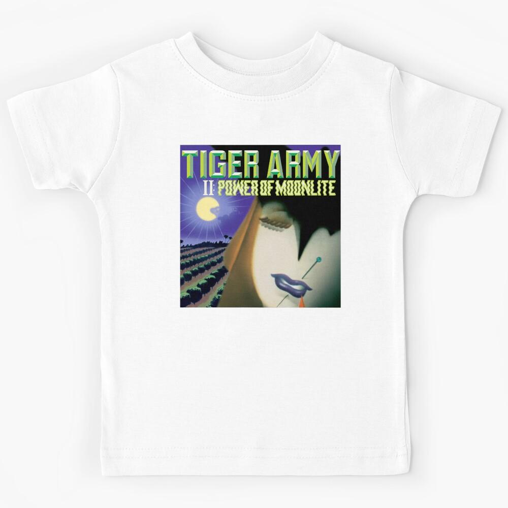 Tiger Army ii power of moonlite Kids T-Shirt 130
