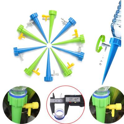 Système d'irrigation goutte à goutte réglable 6 pièces avec pic d'arrosage automatique pour plantes, jardin, serre, fleurs d'intérieur