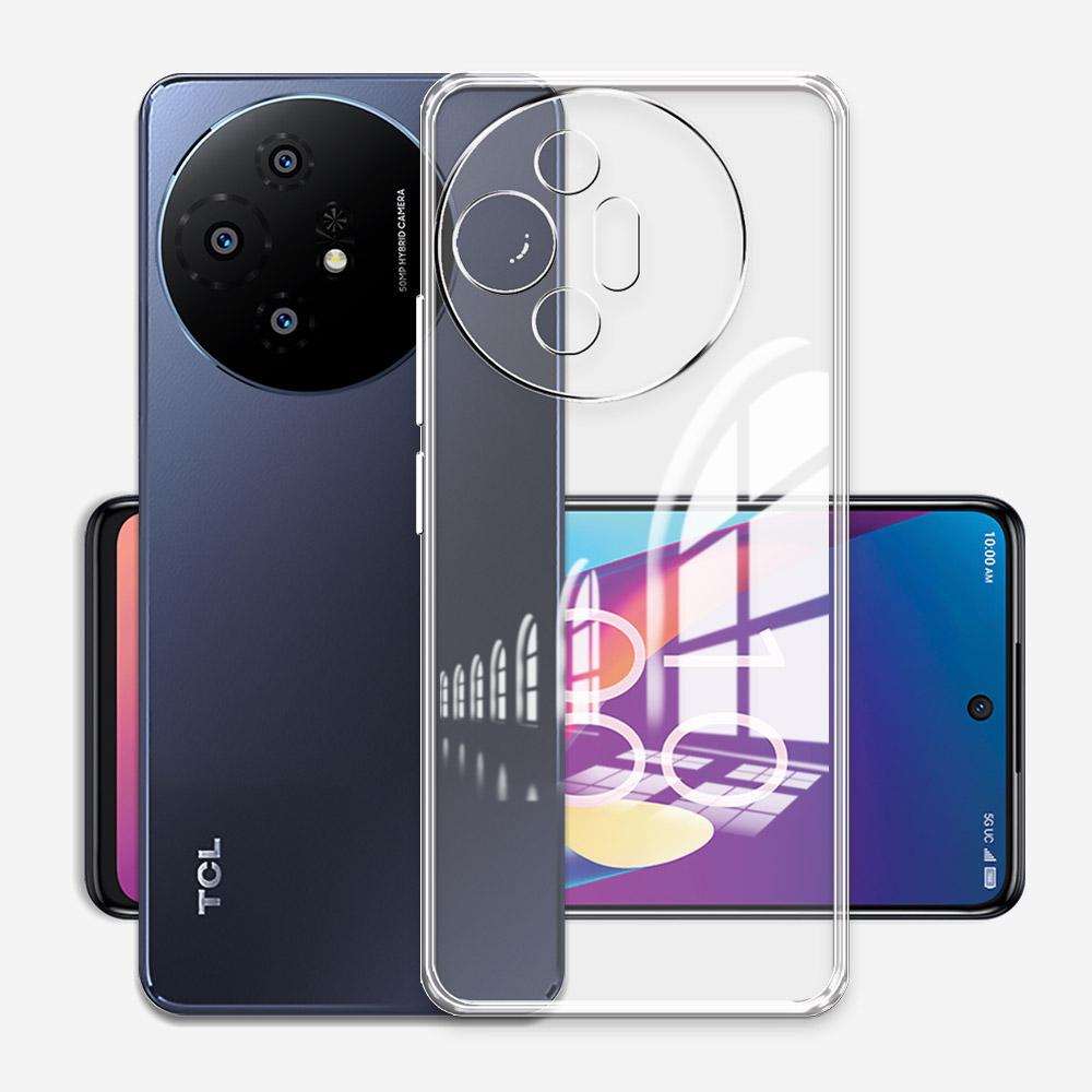 Für TCL 50 XL 5G Hülle Klar Weiches Silikon Handyhülle Für TCL 50XL NxtPaper 5G Cover Stoßfest Schutz Hülle auf TCL50XL Funda