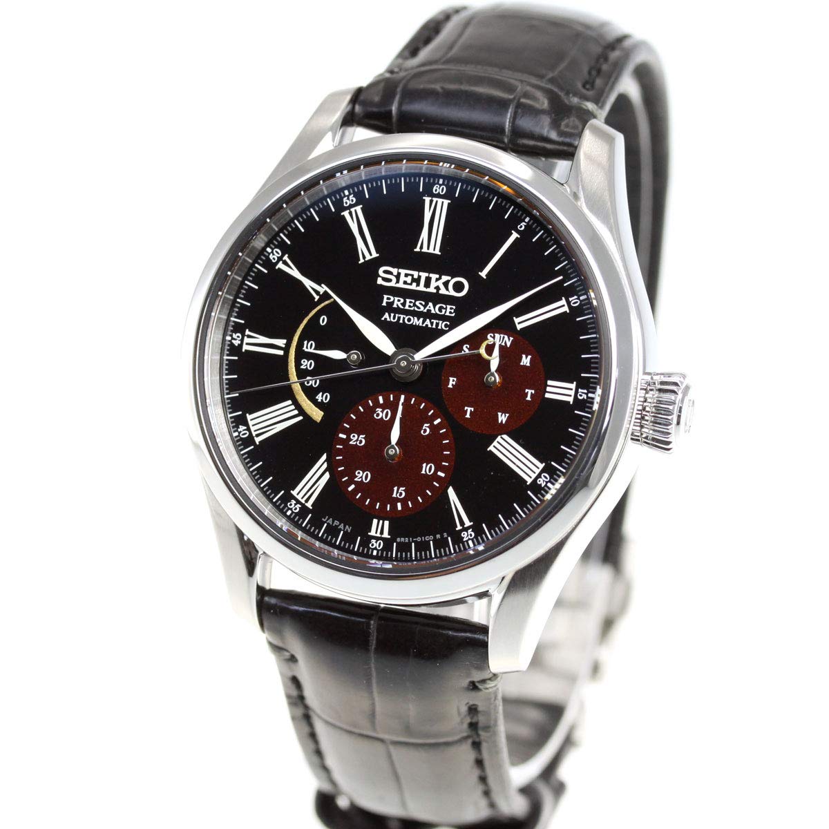 

PRESAGE Automatic Mechanical Lacquered Sandalwood Dial Core Shop Exclusive Distribution Limited Model Watch Prestige Line SARW045 [Seiko] для чоловіків