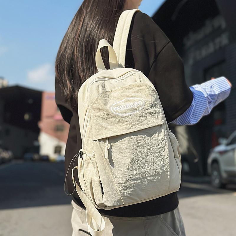 Student Schoolbag Men's Large Capacity Outdoor Travel Backpack Lightweight Women's Backpack