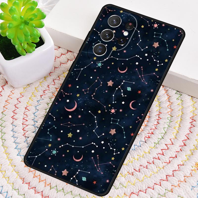Star Sky Space TPU Phone Case For Samsung Galaxy Note 10 Pro S26 S25 S24 S23 S22 Ultra Plus S21 FE S20 Shockproof Cover