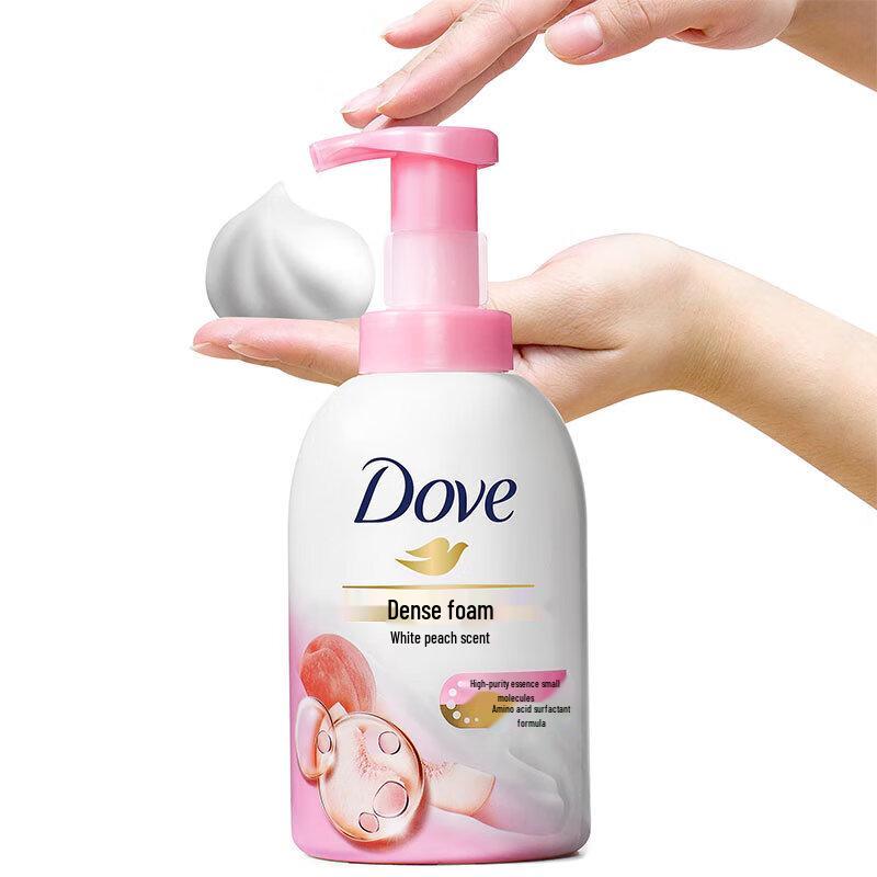 Dove White Peach Scented Shower Bubble Bath