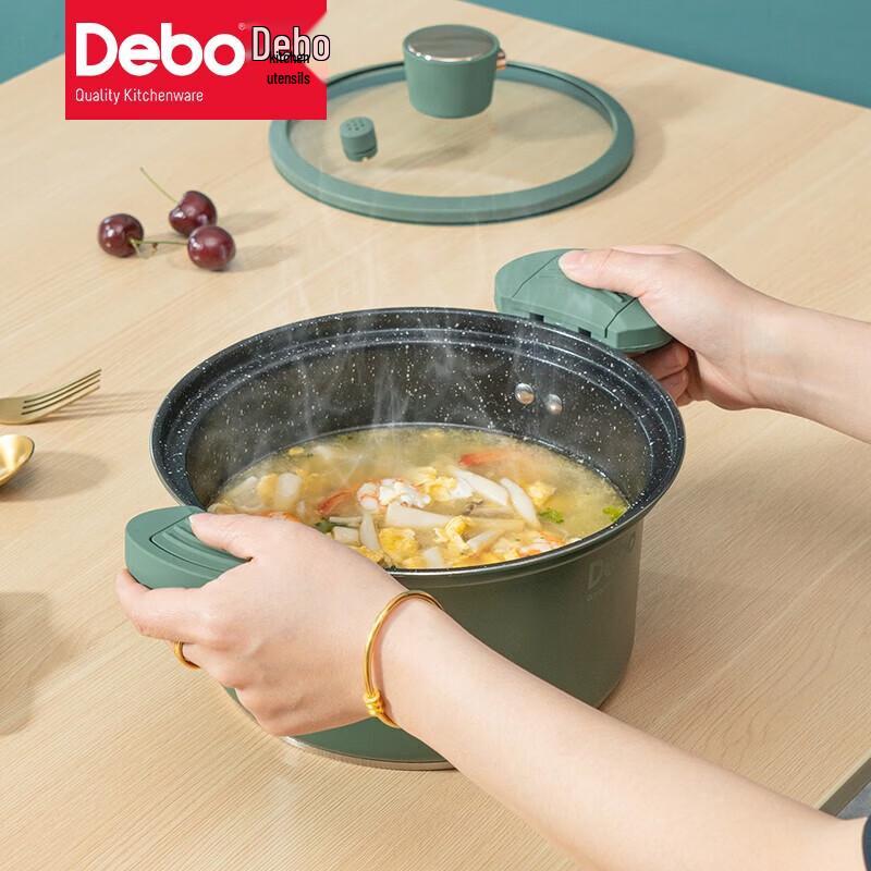 Debo Mills 22cm Maifan Stone Non-Stick Micro-Pressure Pot
