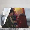 Banana Fish Anime Throw Blanket for Couch  Fuzzy Soft Plush Blanket 50x60 Inches Multi-size Bedspread for All Seasons