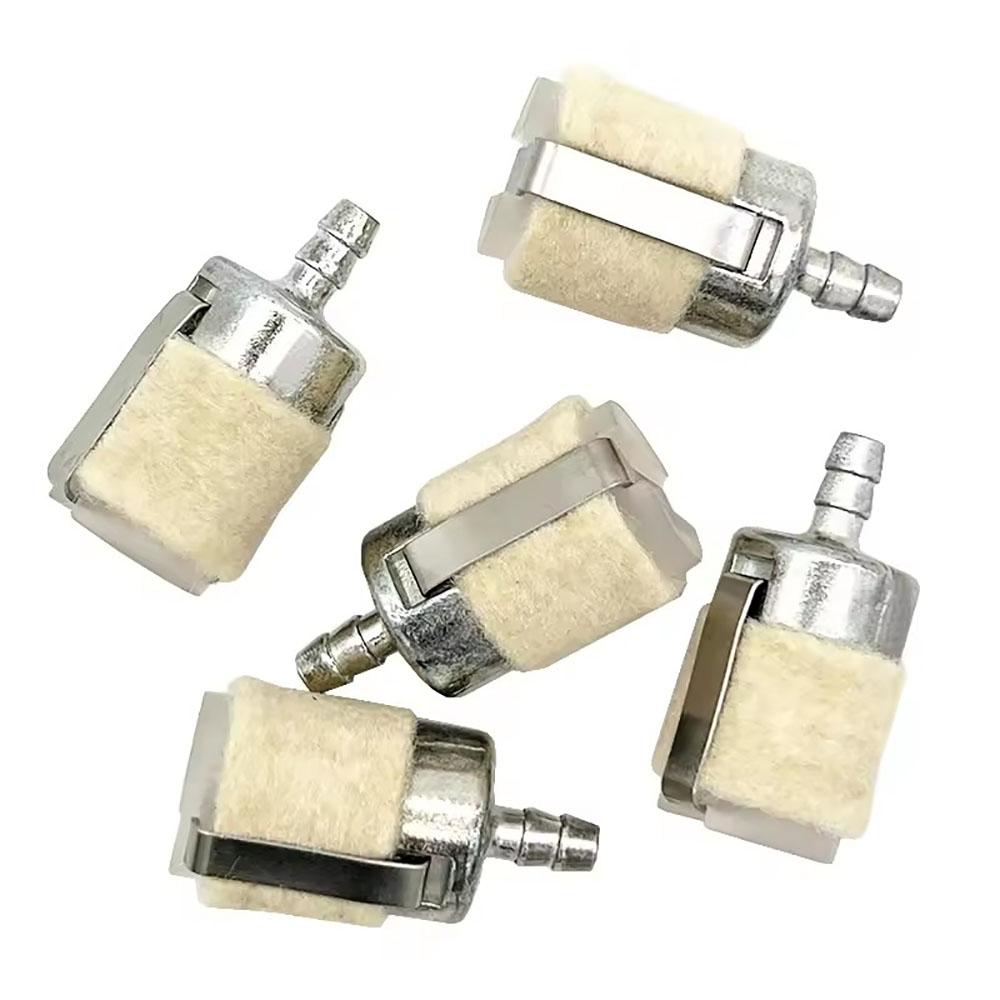 Natural wool fuel filter with excellent filtering effect is suitable for garden machinery, brush removers and chainsaws