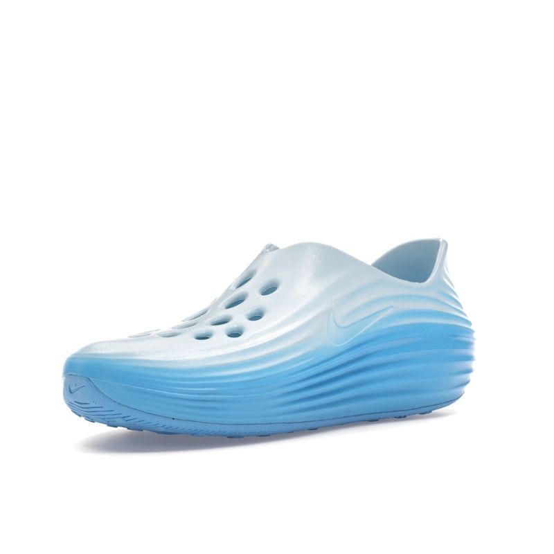 Nike ReactX Rejuven8 Glacier Blue Women Sneakers Metallic-Silver University-Blue HV5062-400