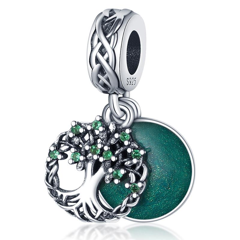 Strawberry Charm Avocado Beads For Original Brand 3Mm Copper Bracelet Women Diy Making Jewelry Gift