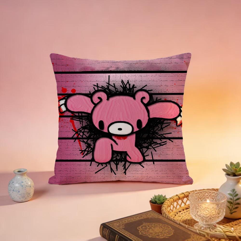 Popular GGloomy Bearable Cushion Cover Premium SkinFriendly Pillow Case MultiPurpose for Home Office Travel