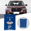 1ks Kartonový parkovací disk Pro auto Přátelský kartonový parkovací disk Pro auta Nákladní auta Díly Příslušenství Modrý