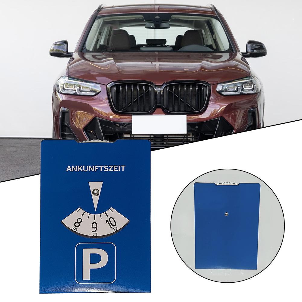 1ks Kartonový parkovací disk Pro auto Přátelský kartonový parkovací disk Pro auta Nákladní auta Díly Příslušenství Modrý