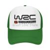 WRC World Rally Championship Mesh Baseball Cap Outdoor Sports Rally Car Racing Snapback Hat Summer Breathable Sun Visor Caps