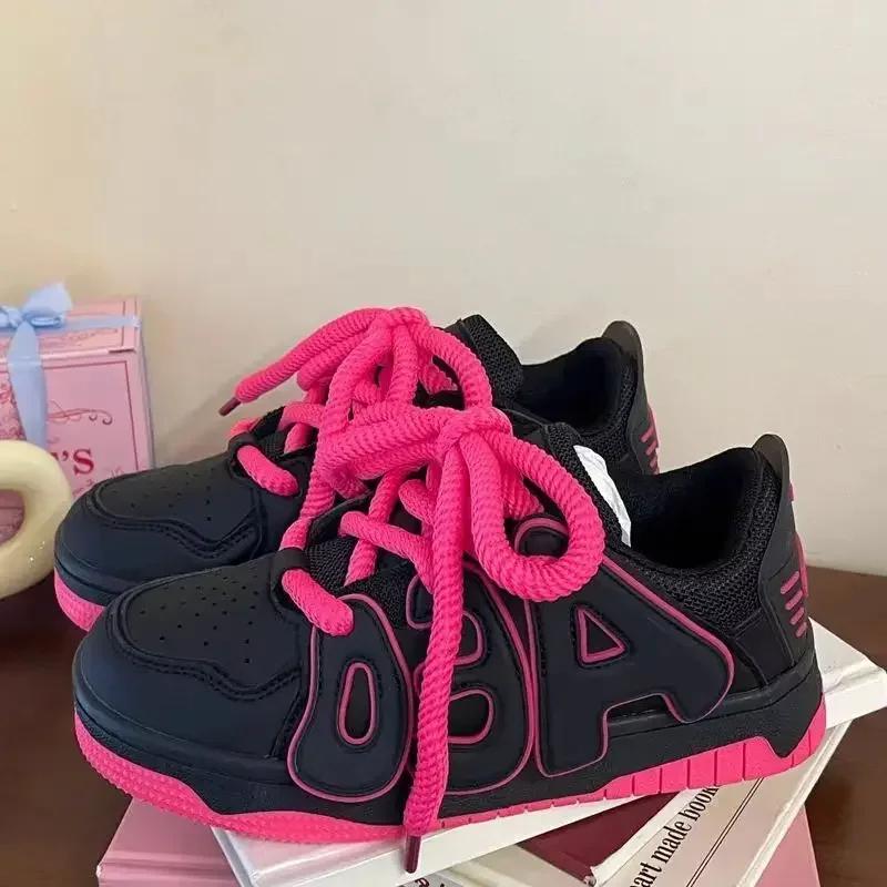 Fashion Sneakers Lace Up Athletic Shoes for Women Sports Light H Comfortable and Elegant Woman Footwear Original Deals Designer Luxury A